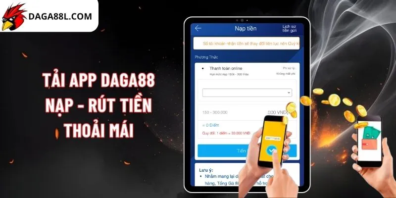 hướng dẫn tải App Daga88